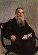 Portrait of Leo Tolstoy Ilya Repin